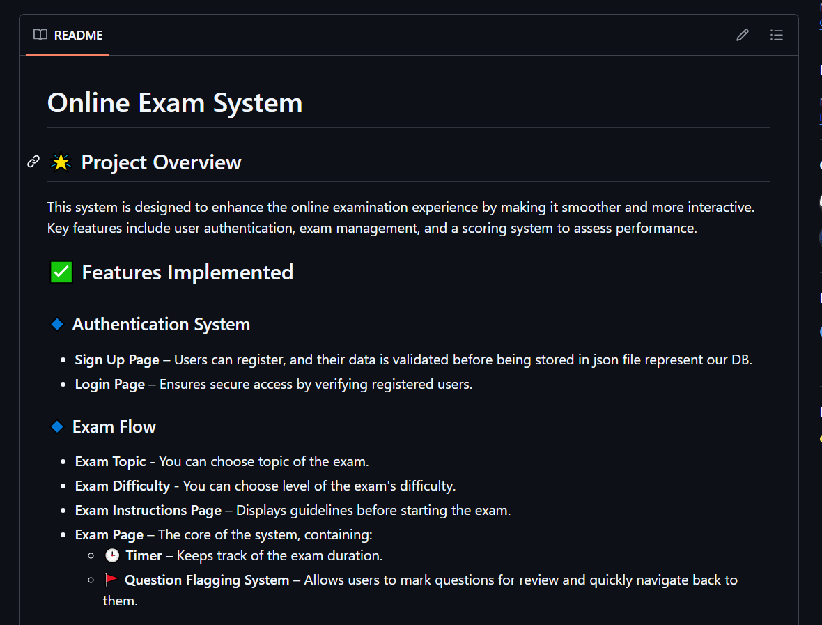 Online Examination System